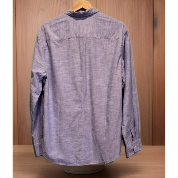 New Frank And Eileen The Don Blue Lightweight Long Sleeve Button Up Shirt XL - Picture 4 of 10
